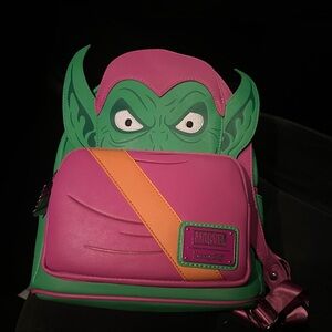 MARVELS SPIDER-MAN GREEN GOBLIN 12 INCH BACKPACK. BRAND NEW ITEM